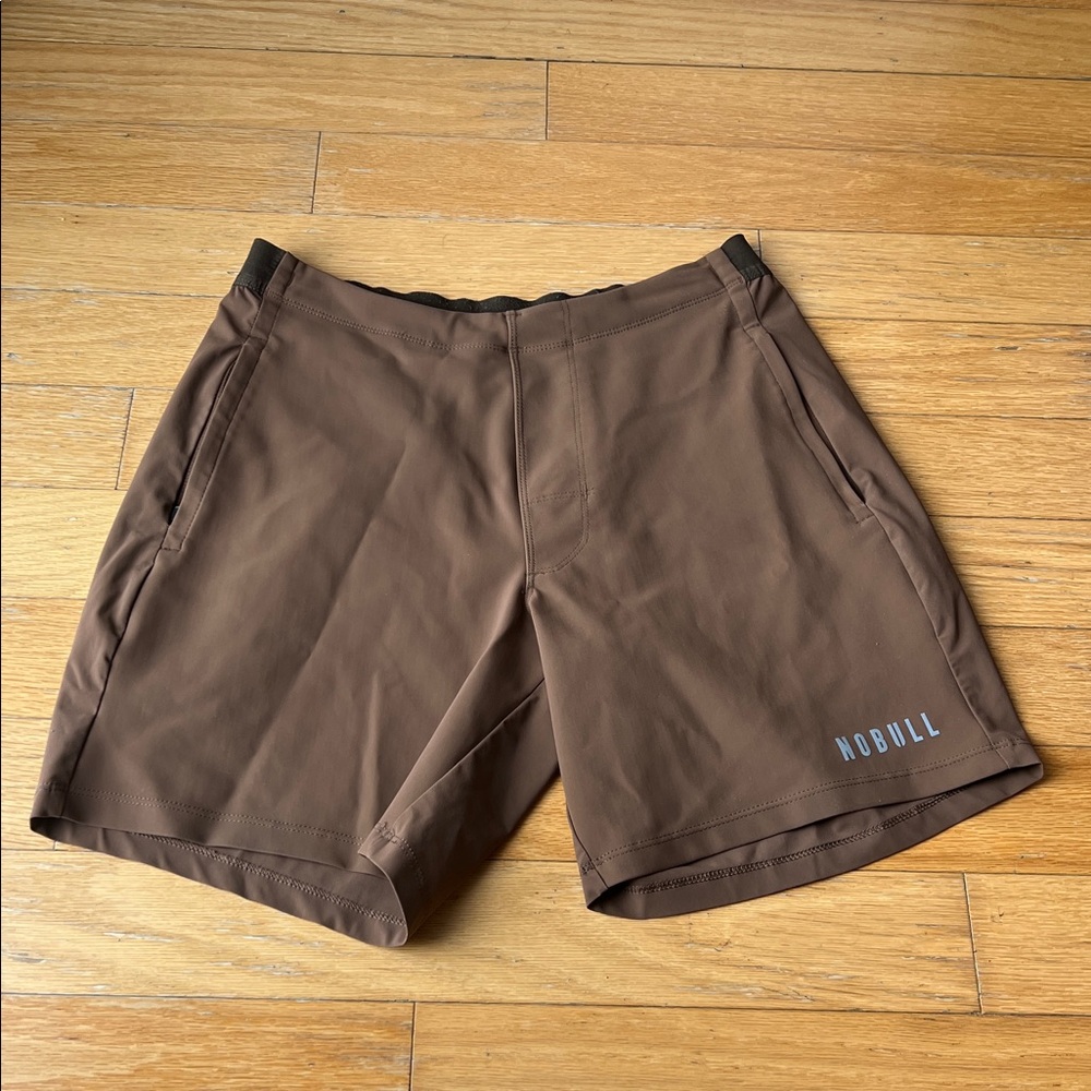 NOBULL Men’s Lightweight 7” Shorts - Brown